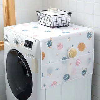 Combo 2 Và 3 Tấm Phủ Tủ Lạnh Tiện Dụng Chống Bụi Bẩn, Tấm Che Tủ Lạnh Máy Giặt Chống Trầy Xước