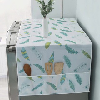 Combo 2 Và 3 Tấm Phủ Tủ Lạnh Tiện Dụng Chống Bụi Bẩn, Tấm Che Tủ Lạnh Máy Giặt Chống Trầy Xước