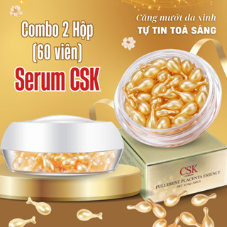 Combo 2 hộp viên nang Serum dưỡng da CSK Tinh Chất Nhau Thai Cừu Giúp Da Mềm Mại Tự Nhiên