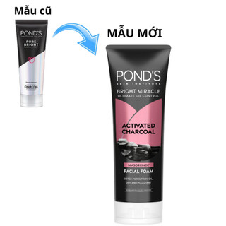 Sữa rửa mặt Ponds Pure White đen (100g)