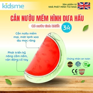 Cắn nướu mềm có nước hình dưa hấu kidsme