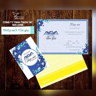 20 Thiệp Mời Tân Gia có sẵn ghi tay
