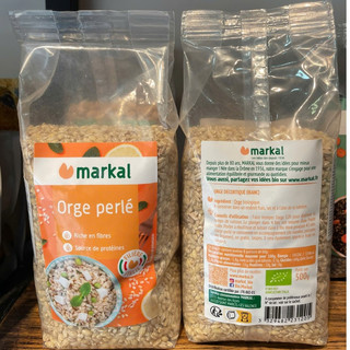 Hạt lúa mạch ngọc trai hữu cơ markal 500g