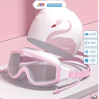 Combo Kính Bơi Người Lớn Hiệu YouYou Chính Hãng Kèm Mũ Bơi, Nút Bịt Tai Chống Sương Mù