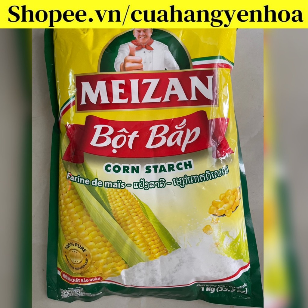 Gói 1Kg Bột Bắp MEIZAN