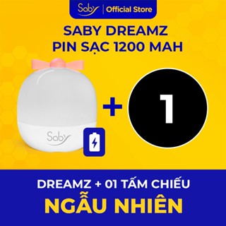 Đèn chiếu sao Saby Dreamz kèm 01 tấm phim chiếu NGẪU NHIÊN, BH 12 tháng, pin sạc, xoay 360 độ