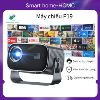 Máy chiếu P19/ A10/T1/T2Pro/T269 4K Full HD LED thông minh Android13 Hỗ trợ WiFi 5G Kết Nối điện thoại Laptop Youtube