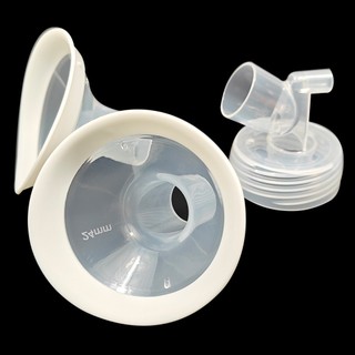Cỗ phễu nhựa nối cho cổ rộng phù hợp cho máy hút sữa Maymom, Spectra,...