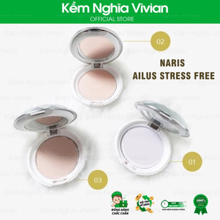 Phấn Phủ Naris Ailus Stress Free (MP8008 MP8009 MP8010)