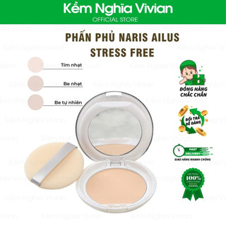 Phấn Phủ Naris Ailus Stress Free (MP8008 MP8009 MP8010)