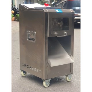 Máy Thái Thịt Công Nghiệp DQ8 Máy Cắt Thịt Tươi Sống Công Suất 2200W Lưỡi Dao Thay Được. Hàng chính hãng.
