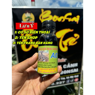 Kích rễ mai vàng A01 - Chai 100ml - Giâm cành chiếc cành