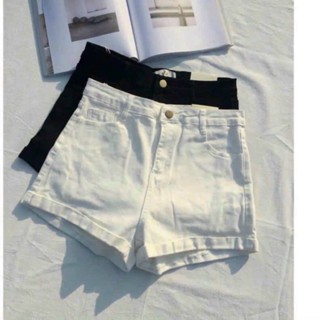   QTRON  Quần Short ĐÙI Quần Shorts Lật lai kaki co giãn lưng cao SHORTSHOP Quần đùi bò nữ quần short trắng ôm 