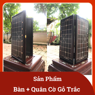 Bộ Cờ Tướng Gỗ Trắc Cao Cấp - Bàn Cờ Tướng Gỗ Trắc Chất Lượng Cao - Quân Cờ Gỗ Trắc Thiết Kế Tinh Xảo - Đồ Chơi Trí Tuệ