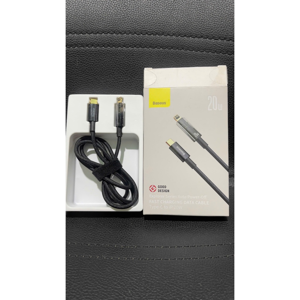 Dây cáp sạc tự ngắt baseus chân iphone