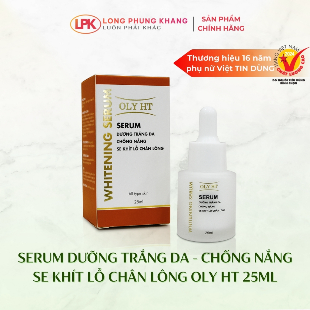 Serum Dưỡng Trắng Da - Chống Nắng - Se Khít Lỗ Chân Lông OLY HT 25mL OLY-021
