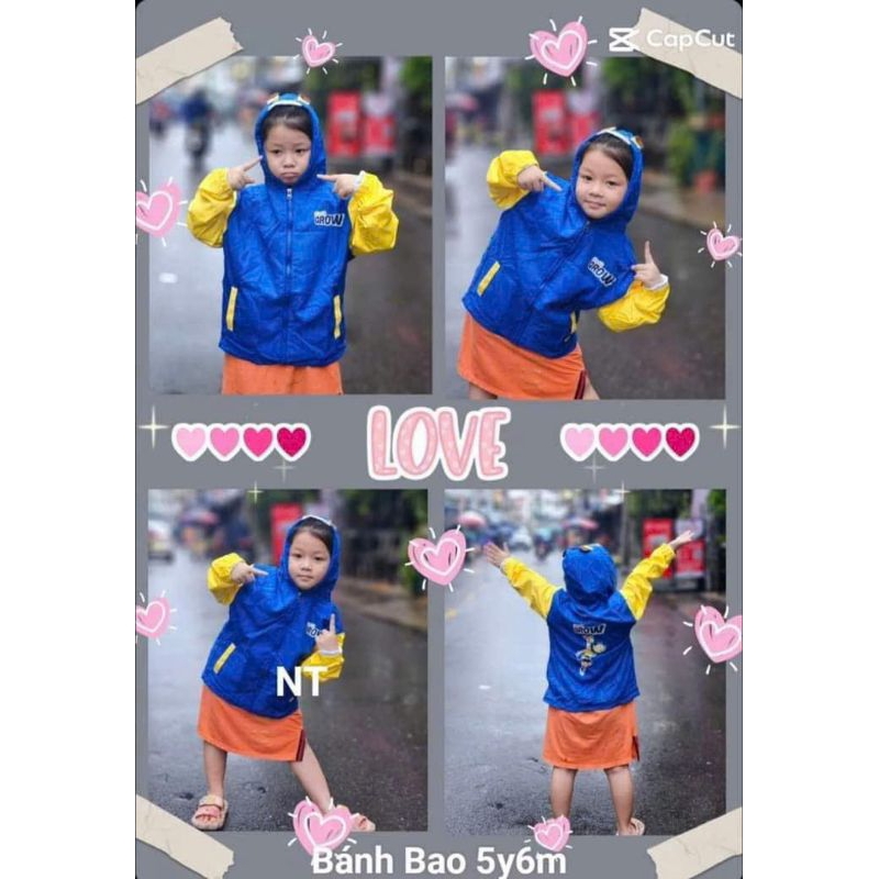 Áo khoác cho bé quà KM sữa Nuvi Grow