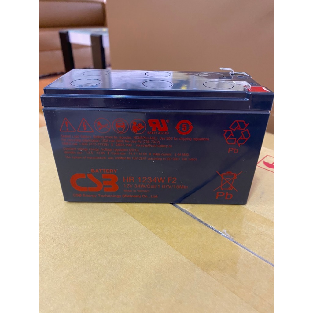 Bình lưu điện UPS CSB 12V-9ah  HR1234W