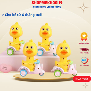 Vịt con đi xe máy vespa ấn là chạy bốc đầu cực cute