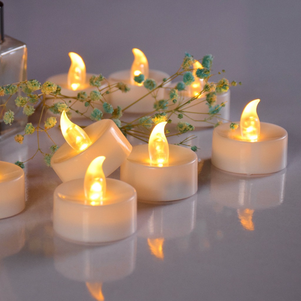 Nến Điện Tử Mini Thay Thế Cho Nến Đốt Trang Trí Những Sự Kiện Tỏ Tình, Cầu Hôn, Nhà Hàng, Khách Sạn