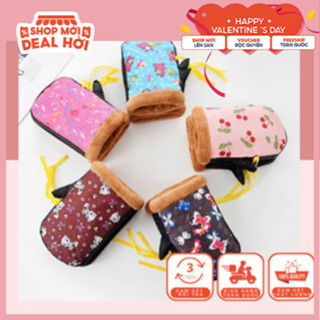  Găng Tay Đi Xe Máy Có Lót Nỉ Giữ Ấm Mùa Đông Cho Nam Và Nữ 