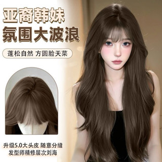 TÓC GIẢ NỮ NGUYÊN ĐẦU KHÔNG GIẢ TRÂN/ TẶNG KÈM WIGCAP