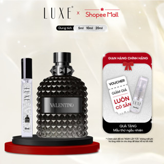 Nước Hoa Nam chính hãng Valentino uomo intense LUXE Perfume mùi hương ấm áp, hiện đại