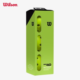 Wilson Max 40 Outdoor Bóng Pickleball 3 Pack Green WR8909201001