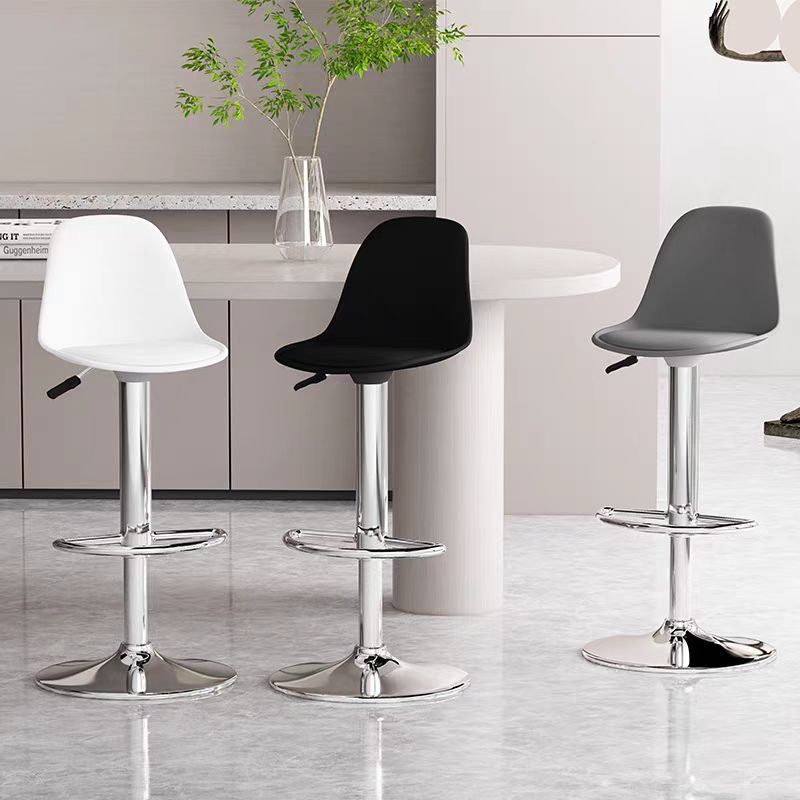 Ghế bar nâng hạ ghế xoay đơn giản hiện đại ghế bành sảnh trước ghế tròn chân cao