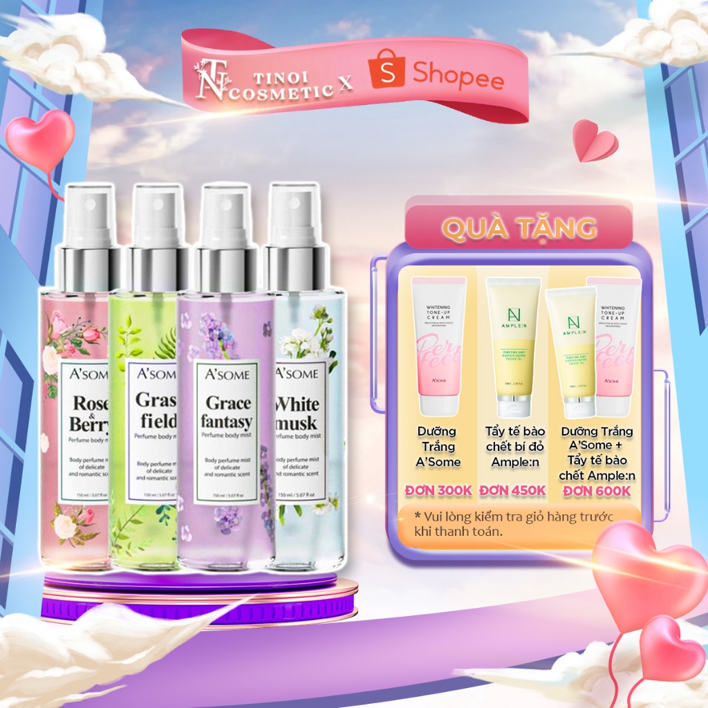 Xịt thơm A'SOME PERFUME BODY MIST