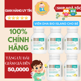 [Date 2027][Úc] Viên uống DHA Bioisland hỗ trợ phát triển trí não cho bé