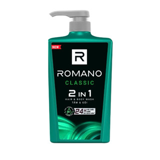TẮM GỘI 2 IN 1 ROMANO 650G CLASSIC/ ATTITUDE