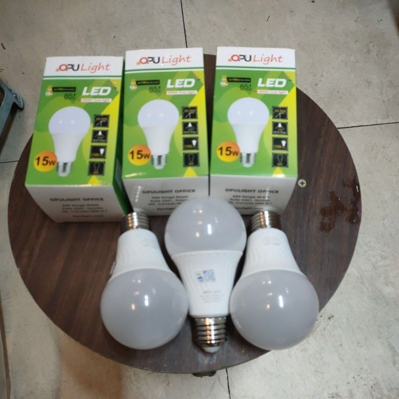 Bóng bulb led  15w trung tính,bóng led đui e27 màu 4000k