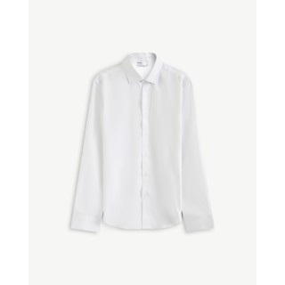 Áo Sơ Mi Nam Tay Dài Trơn Form Fitted - Routine 10S25SHL013