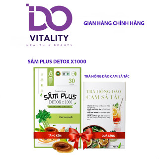 Kẹo Giảm Cân Sâm PLUS DETOX x 1000 Giúp Giảm Thèm Ăn, Phân Giải Mỡ Thừa An Toàn Hiệu Quả