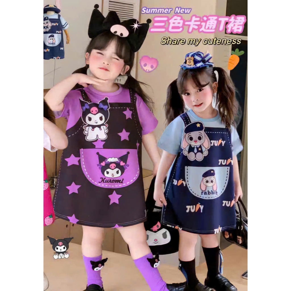 Váy AHA mùa hè dành cho bé gái 9 - 35kg Mâu ( AHA005 )