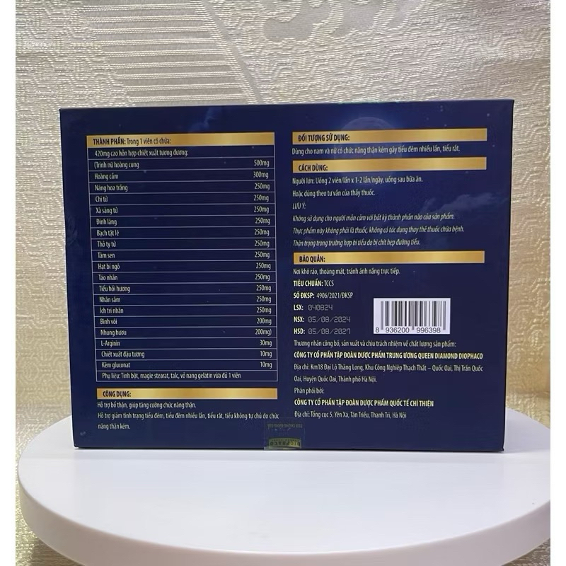 [Set 2 Lọ] Viên Tiểu Đêm SÂM NHUNG BỔ THẬN - Bổ Thận Nam Nữ, Tăng Cường Sinh Lý Nam Nữ