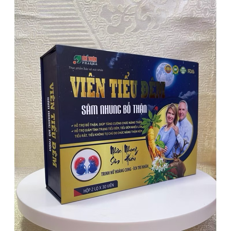 [Set 2 Lọ] Viên Tiểu Đêm SÂM NHUNG BỔ THẬN - Bổ Thận Nam Nữ, Tăng Cường Sinh Lý Nam Nữ