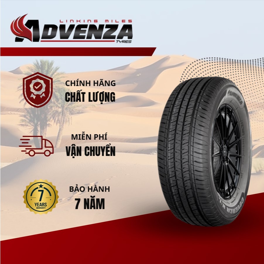 [ Hàng Mỹ ] Lốp xe Advenza 205/65R16 AV568 95H TL chính hãng dành cho Toyota Innova, Nissan Teana,..