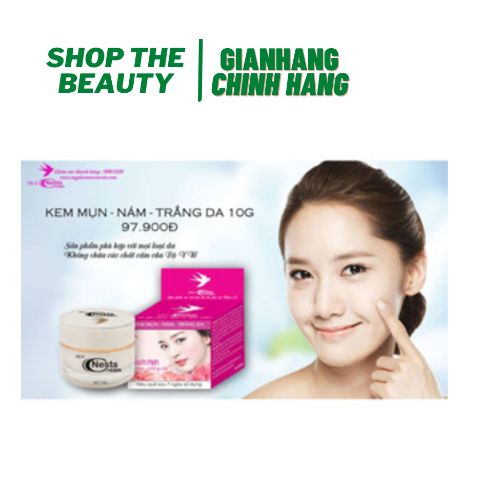 KEM MỤN MỜ THÂM 10G NICE NESTS 109k