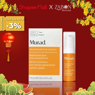 Tinh chất làm mờ vết nám và đốm nâu Murad Rapid Dark Spot Correcting Serum 5ml