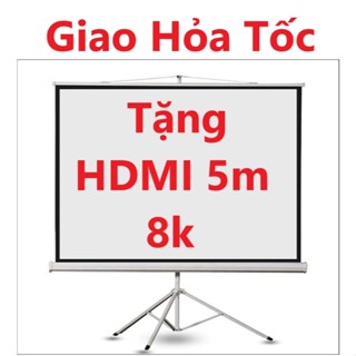 Màn Chiếu Di Động 3 Chân 100 inch Kích Thước 1,78m x 1,78m