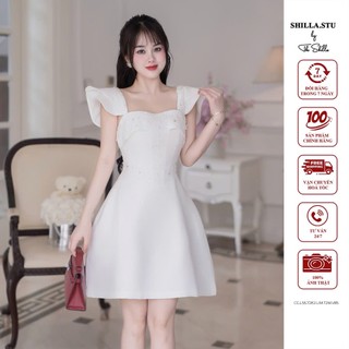 Shilla - CG.L55.72E2.LIM - Váy thiết kế cao cấp màu trắng sang trọng