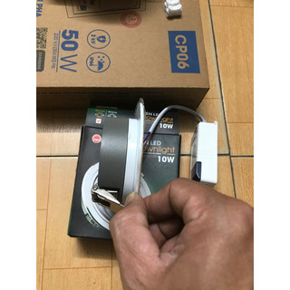 Đèn âm Trần Led đổi màu 110/10w Rạng Đông