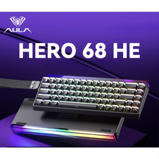 [Sẵn hàng] Bàn Phím cơ sử dụng dây Hero 68 HE 1 Mode | Rapid Trigger | Led RGB | Keymapnb