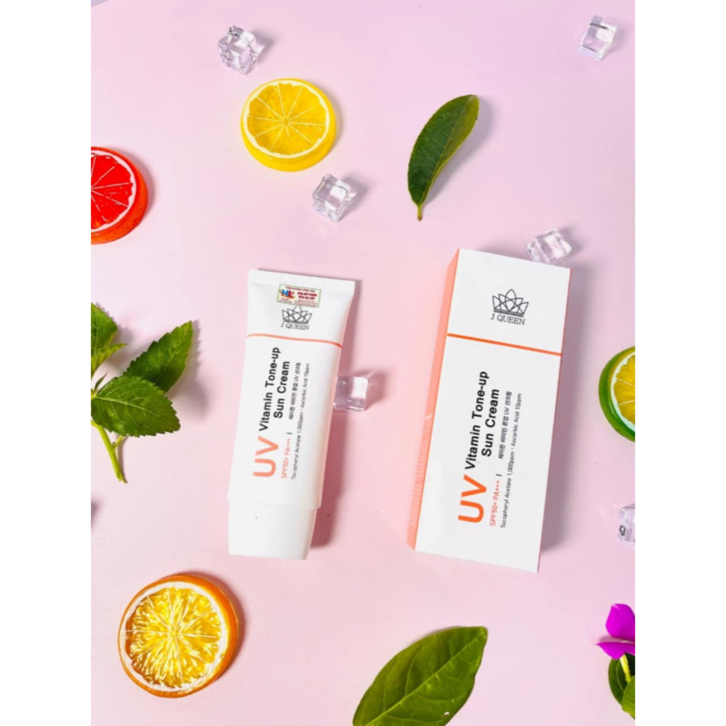 KEM CHỐNG NẮNG VITAMIN J QUEEN ( Nâng Tông - Trắng Da - Chống Lão Hóa )