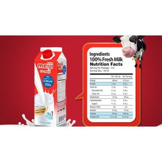  Sữa Meiji hộp 946ML thanh trùng cao cấp béo 4.3 