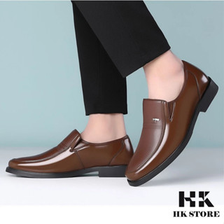  Giày  Lười Nam Da Bò - GD 04  Giày Da Nam Trung Niên Hàng Cao Cấp  Mới Nhất 