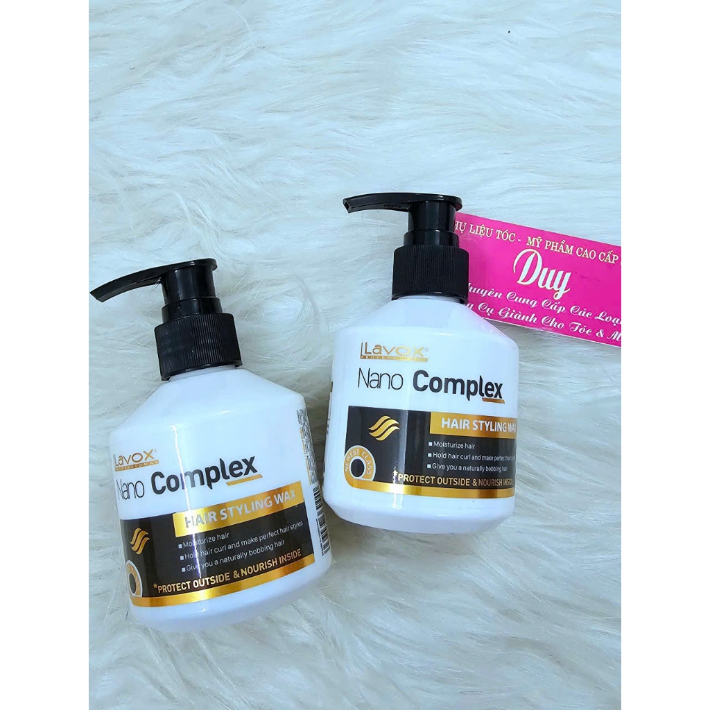 Wax Tóc Tạo Sóng Lavox Nano Complex 200ml