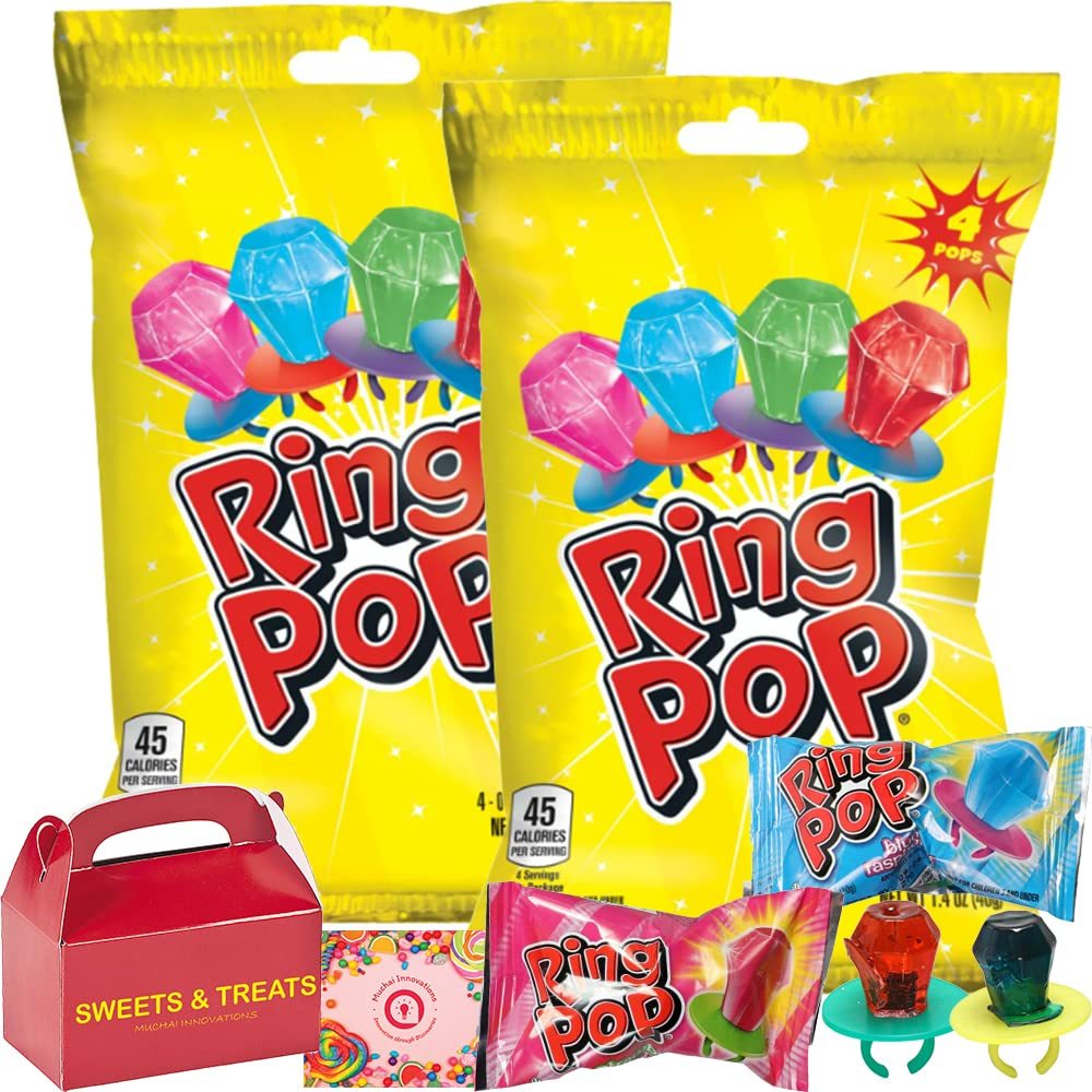 Kẹo nhẫn tuổi thơ Ring Pop hàng Mỹ